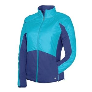 Champion Blue Performax Zip Up Jacket